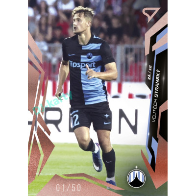 2026/27 Sportzoo Chance Liga 1. série #069 VOJTĚCH STRÁNSKÝ Radiance Copper xx/50