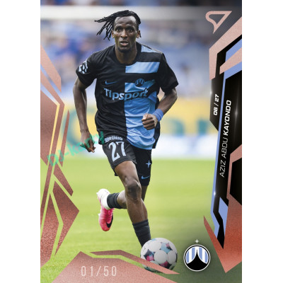 2026/27 Sportzoo Chance Liga 1. série #064 AZIZ ABDU KAYONDO Radiance Copper xx/50