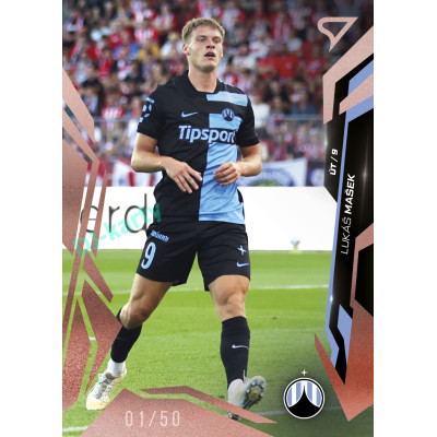 2026/27 Sportzoo Chance Liga 1. série #072 LUKÁŠ MAŠEK Radiance Copper xx/50