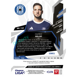 2026/27 Sportzoo Chance Liga 1. série #081 MARKO SOLDO