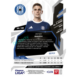 2026/27 Sportzoo Chance Liga 1. série #077 PÉTER BARÁTH