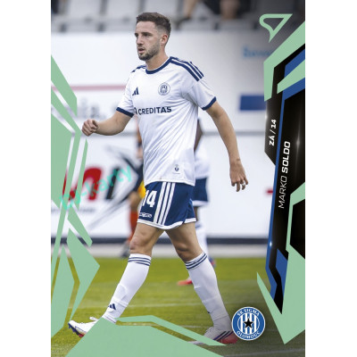 2026/27 Sportzoo Chance Liga 1. série #081 MARKO SOLDO Shimmer Green