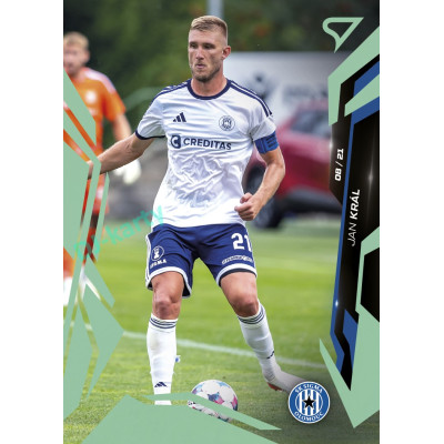 2026/27 Sportzoo Chance Liga 1. série #074 JAN KRÁL Shimmer Green