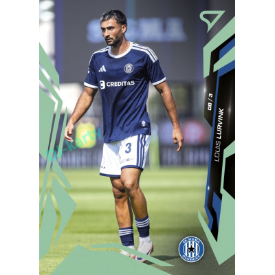 2026/27 Sportzoo Chance Liga 1. série #075 LOUIS LURVINK Shimmer Green