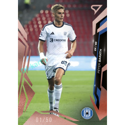 2026/27 Sportzoo Chance Liga 1. série #077 PÉTER BARÁTH Radiance Copper xx/50
