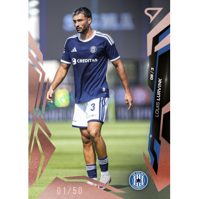 2026/27 Sportzoo Chance Liga 1. série #075 LOUIS LURVINK Radiance Copper xx/50