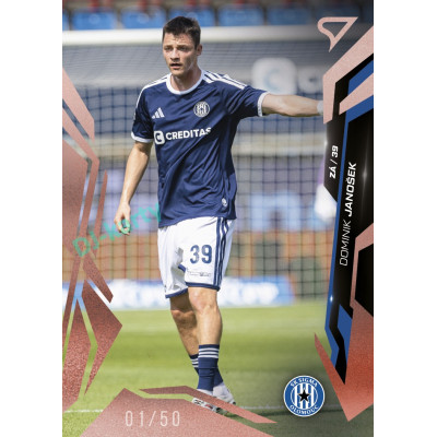 2026/27 Sportzoo Chance Liga 1. série #079 DOMINIK JANOŠEK Radiance Copper xx/50