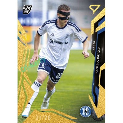 2026/27 Sportzoo Chance Liga 1. série #080 FABIJAN KRIVAK Astral Gold xx/20