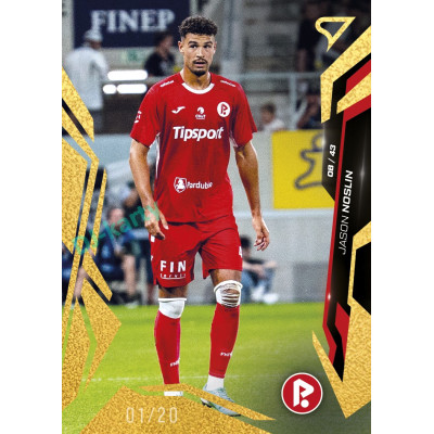 2026/27 Sportzoo Chance Liga 1. série #090 JASON NOSLIN Astral Gold xx/20