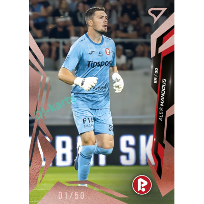 2026/27 Sportzoo Chance Liga 1. série #085 ALEŠ MANDOUS Radiance Copper xx/50