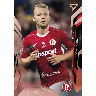 2026/27 Sportzoo Chance Liga 1. série #093 VÁCLAV DRCHAL Radiance Copper xx/50