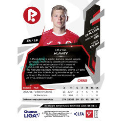 2026/27 Sportzoo Chance Liga 1. série #092 MICHAL HLAVATÝ