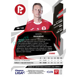 2026/27 Sportzoo Chance Liga 1. série #086 SIMON BAMMENS