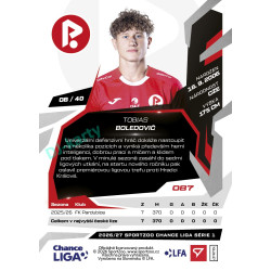 2026/27 Sportzoo Chance Liga 1. série #087 TOBIAS BOLEDOVIČ