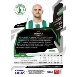 2026/27 Sportzoo Chance Liga 1. série #098 DAVID LISCHKA