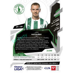 2026/27 Sportzoo Chance Liga 1. série #105 JAN MATOUŠEK