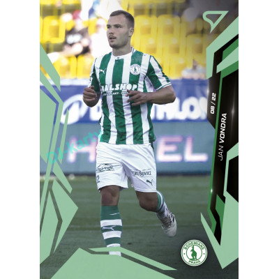 2026/27 Sportzoo Chance Liga 1. série #099 JAN VONDRA Shimmer Green