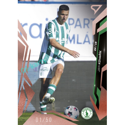 2026/27 Sportzoo Chance Liga 1. série #101 JAN KOVAŘÍK Radiance Copper xx/50
