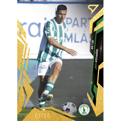 2026/27 Sportzoo Chance Liga 1. série #101 JAN KOVAŘÍK Astral Gold xx/20