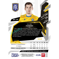 2026/27 Sportzoo Chance Liga 1. série #111 DANIEL MAREČEK