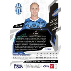 2026/27 Sportzoo Chance Liga 1. série #138 JIŘÍ KLÍMA