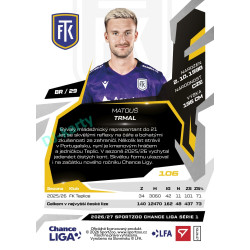 2026/27 Sportzoo Chance Liga 1. série #106 MATOUŠ TRMAL