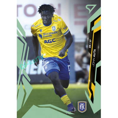 2026/27 Sportzoo Chance Liga 1. série #108 JOHN AUTA Shimmer Green