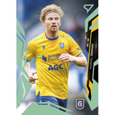 2026/27 Sportzoo Chance Liga 1. série #110 MARCEL ČERMÁK Shimmer Green