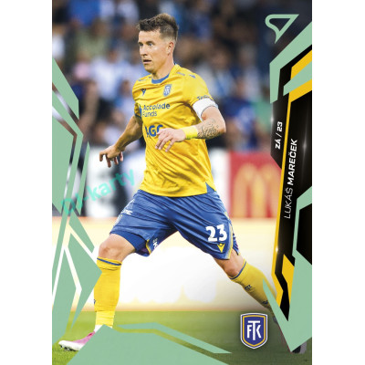 2026/27 Sportzoo Chance Liga 1. série #112 LUKÁŠ MAREČEK Shimmer Green