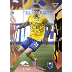 2026/27 Sportzoo Chance Liga 1. série #114 MATEJ RIZNIČ Radiance Copper xx/50