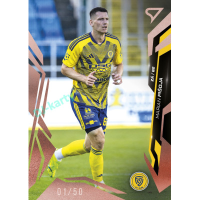 2026/27 Sportzoo Chance Liga 1. série #127 MARIÁN PIŠOJA Radiance Copper xx/50