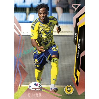2026/27 Sportzoo Chance Liga 1. série #122 FRANK APPIAH Radiance Copper xx/50