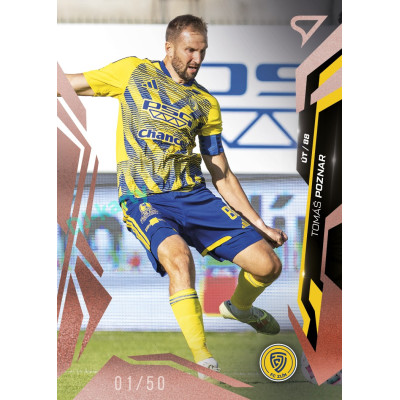 2026/27 Sportzoo Chance Liga 1. série #129 TOMÁŠ POZNAR Radiance Copper xx/50