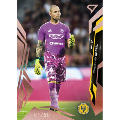 2026/27 Sportzoo Chance Liga 1. série #118 STANISLAV DOSTÁL Radiance Copper xx/50