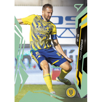 2026/27 Sportzoo Chance Liga 1. série #129 TOMÁŠ POZNAR Shimmer Green