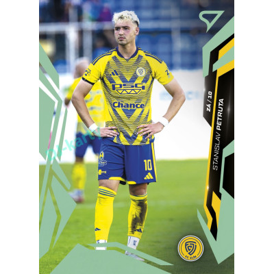 2026/27 Sportzoo Chance Liga 1. série #126 STANISLAV PETRUTA Shimmer Green
