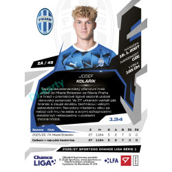 2026/27 Sportzoo Chance Liga 1. série #134 JOSEF KOLÁŘÍK