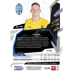 2026/27 Sportzoo Chance Liga 1. série #130 JIŘÍ FLODER
