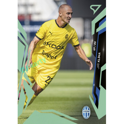 2026/27 Sportzoo Chance Liga 1. série #138 JIŘÍ KLÍMA Shimmer Green