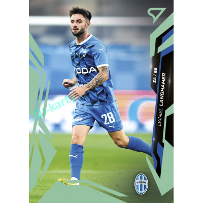 2026/27 Sportzoo Chance Liga 1. série #135 DANIEL LANGHAMER Shimmer Green