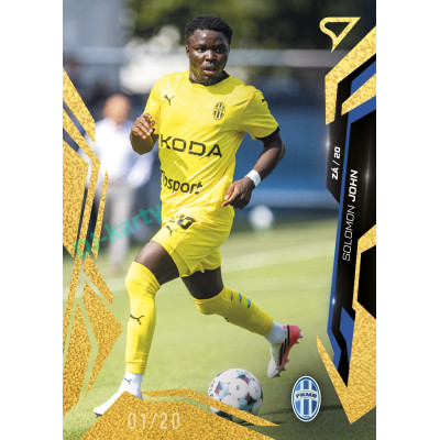 2026/27 Sportzoo Chance Liga 1. série #133 SOLOMON JOHN Astral Gold xx/20