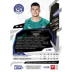 2026/27 Sportzoo Chance Liga 1. série #139 ALEXANDR URBAN