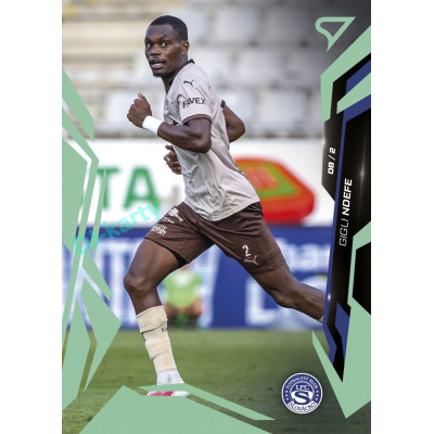 2026/27 Sportzoo Chance Liga 1. série #140 GIGLI NDEFE Shimmer Green