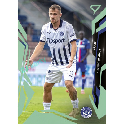 2026/27 Sportzoo Chance Liga 1. série #142 PATRIK BLAHÚT Shimmer Green