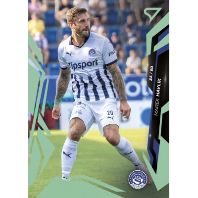 2026/27 Sportzoo Chance Liga 1. série #143 MAREK HAVLÍK Shimmer Green