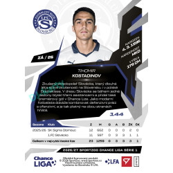 2026/27 Sportzoo Chance Liga 1. série #144 TIHOMIR KOSTADINOV