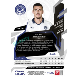 2026/27 Sportzoo Chance Liga 1. série #141 ANDREJ STOJČEVSKI