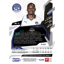 2026/27 Sportzoo Chance Liga 1. série #140 GIGLI NDEFE