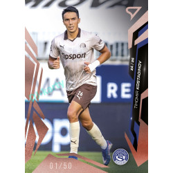 2026/27 Sportzoo Chance Liga 1. série #144 TIHOMIR KOSTADINOV Radiance Copper xx/50