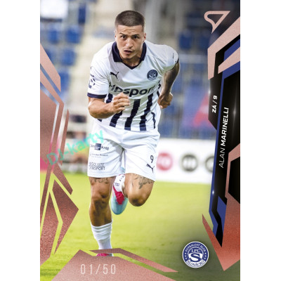 2026/27 Sportzoo Chance Liga 1. série #145 ALAN MARINELLI Radiance Copper xx/50